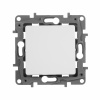 ETIKA Переключатель одноклавишный белый винтовые зажимы 10A Legrand 672205