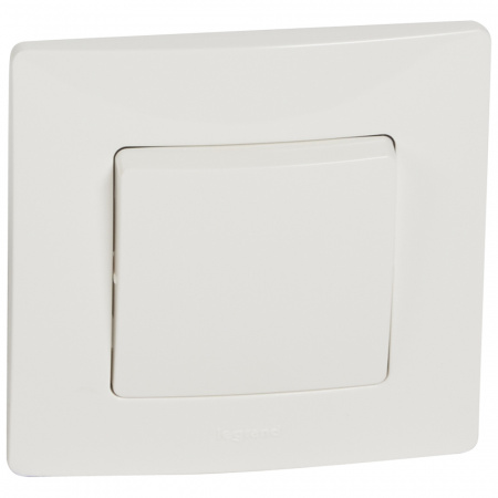 ETIKA Рамка 1 пост белая Legrand 672501