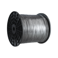 Кабель видеонаблюдения КВК-П-2 2х0.5мм (Cu/ССA) 200м черный CADENA SOFT Cadena KVK-P2-2х0.5SOFT 54734