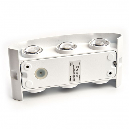 Светильник светодиодный уличный ДБУ-6х1w вверх/вниз 4000K IP54 белый FERON DH101 06311