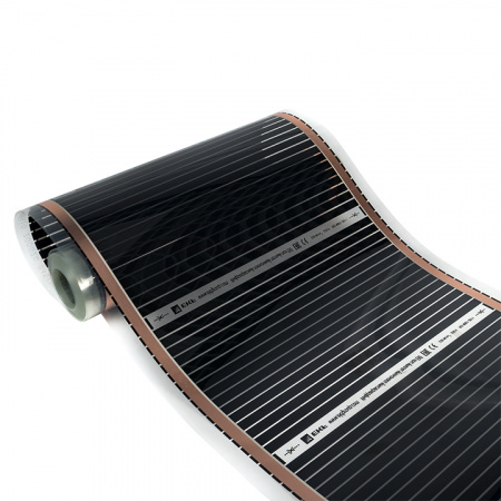 Инфракрасный пленочный теплый пол 880Вт 4м2 ширина 0.5 метра EKF Ik-220-880/0.5-4