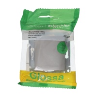 GLOSSA выключатель 1-клавишный механизм сх.1 платина Systeme Electric GSL001211