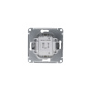 GLOSSA выключатель 1-клавишный механизм сх.1 платина Systeme Electric GSL001211