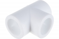 Тройник полипропиленовый PPR 25мм белый Политэк 9000000425