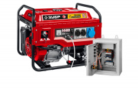Генератор бензиновый с автозапуском, 5500 Вт ЗУБР СБА-5500