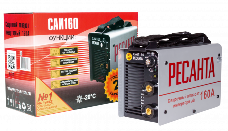 Инвертор сварочный ММА САИ 160 Ресанта 65/1
