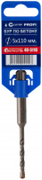 Бур по бетону , Profi, двойная резьба, SDS-Plus, 5 х 110 мм CUTOP 40-5110
