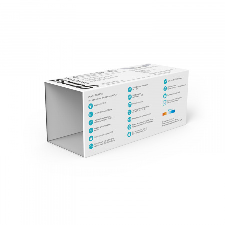 Светильник линейный ДСП 36 Вт 4000К 3600 лм 185-265В IP65 1170х60х55мм Пластик матовый сквозная проводка соеденяется в линию UNIVERSAL Gauss GAUSS 843425236