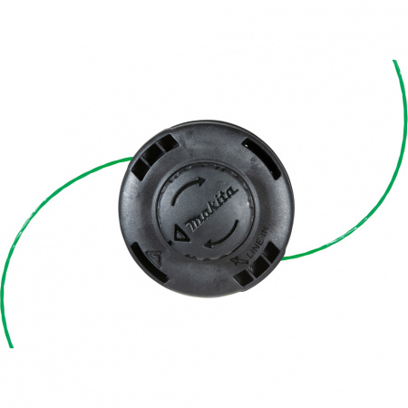 Триммерная головка полуавтоматическая M8х1.25LH, диаметр лески 2 мм быстрая намотка Makita 191D91-7