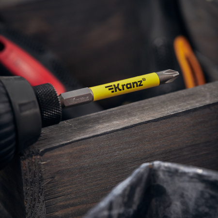 Бита для шуруповерта PH2х70 мм Kranz KR-92-0416-1