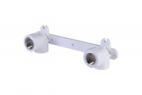 Комплект настенный для смесителя 20 х 1/2' ВР полипропиленовый PPR белый Политэк 9600202012