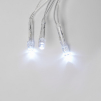 Гирлянда светодиодная с контроллером 5м 50 светодиодов Белый свет Провод прозрачный ULD-S0500-050/DTA WHITE IP20 Uniel UL-00005259