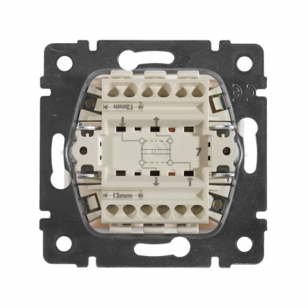 VALENA Переключатель одноклавишный промежуточный врамку белый Legrand 774407