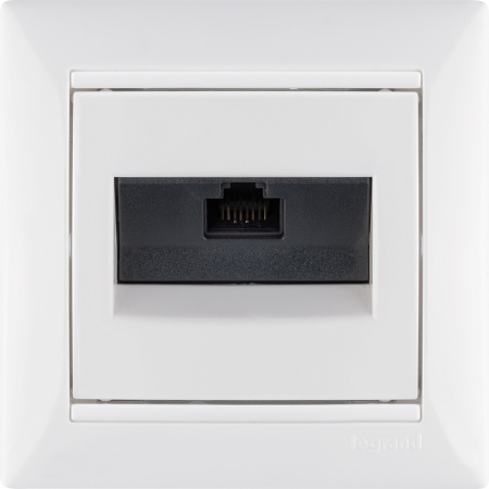 774451 VALENA Рамка 1 пост горизонтальная белая Legrand 