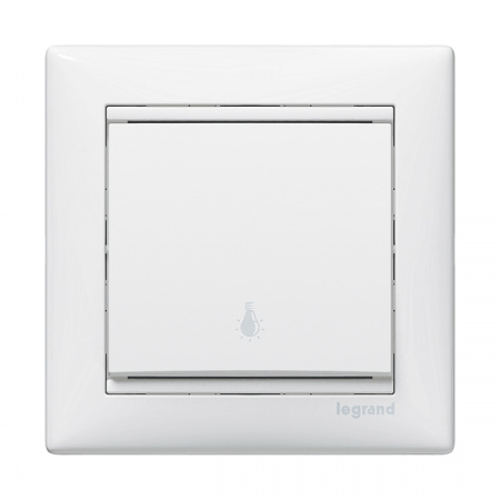 774451 VALENA Рамка 1 пост горизонтальная белая Legrand 