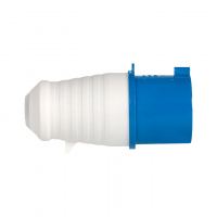 Вилка кабельная 16А 2Р+PЕ IP44 переносная 220В EKF ps-013-16-220