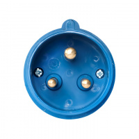 Вилка кабельная 16А 2Р+PЕ IP44 переносная 220В EKF ps-013-16-220