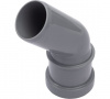 Отвод канализационный 45 град. 32 Политэк 100345
