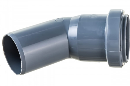 Отвод канализационный 45 град. 40 Политэк 100445