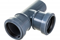 Тройник канализационный 87.5 град. 50 х 50 Политэк 205087