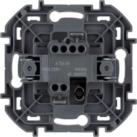 Переключатель одноклавишный INSPIRIA 10 AX 250 В~ антрацит Legrand 673653