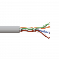 Кабель витая пара TERACOM PRO Cat.5E U/UTP 4 пары solid 24AWG оболочка PVC цвет серый (упак. 305м) EKF TRP-5EUTP-04PVC-GY-IN3