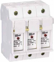 Держатель-предохранитель C14 со светодиодной индикацией 3п ДП-102 Dekraft 21388DEK