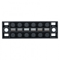 Терминал клеммный TB-2506 до 2.5мм2 25A 6 клеммных пар EKF tb-2506