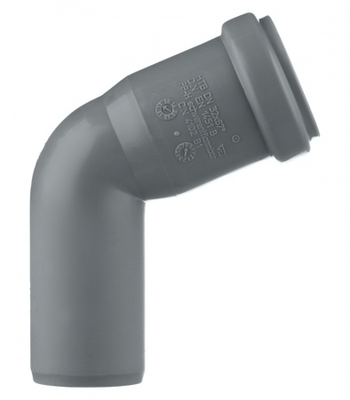 Отвод канализационный 32х67 град. Ostendorf 110130