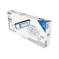 Светильник светодиодный уличный консольный LED ДКУ 80 Вт 9600 Лм 5000К IP65 120-260 В КСС Ш 455х180х49 мм Qplus Gauss GAUSS 629535380