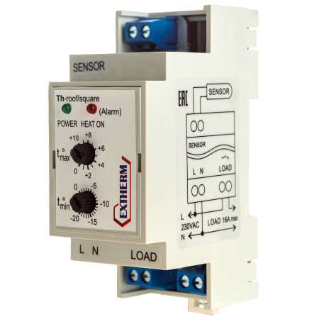Extherm Th-roof Термостат Th-roof для управления системой электрообогрева EXTHERM 