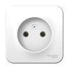 BLNRA000101 BLANCA  розетка наружная  без заземления без шторок, 16А, 250В, белый Systeme Electric 
