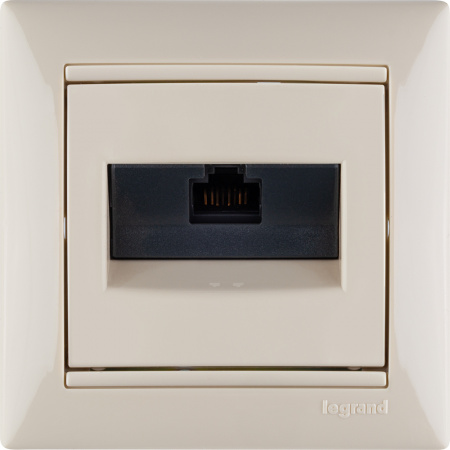 774351 VALENA Рамка 1 пост слоновая кость Legrand 