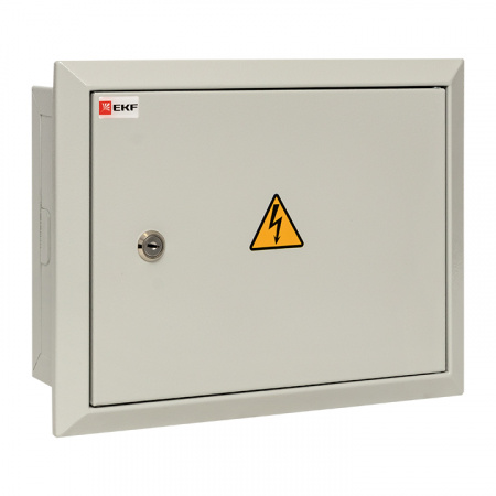 mb11-12 Щит распределительный встраиваемый ЩРв-12з IP30 260х340х120 с замком EKF 