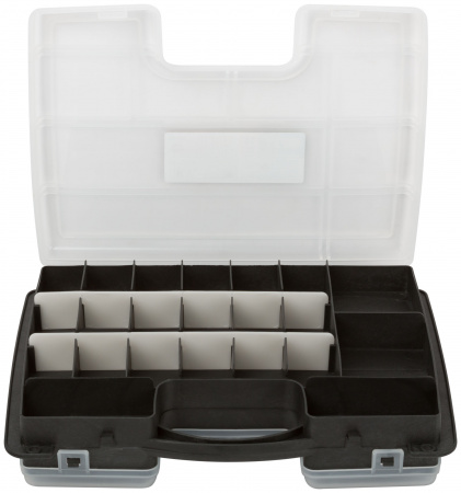 65646 Ящик для крепежа (органайзер) двухсторонний 11.5'' (29.5 х 22 х 7.6 см) FIT РОС 