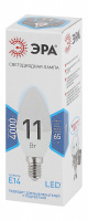 Лампа светодиодная Е14 11Вт свеча нейтральный белый свeт STD LED B35-11W-840-E14 E14 / ЭРА Б0032982