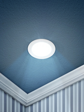 Б0019831 Светильник светодиодный круглый LED 6W 220V 6500K LED 1-6-6K ЭРА 