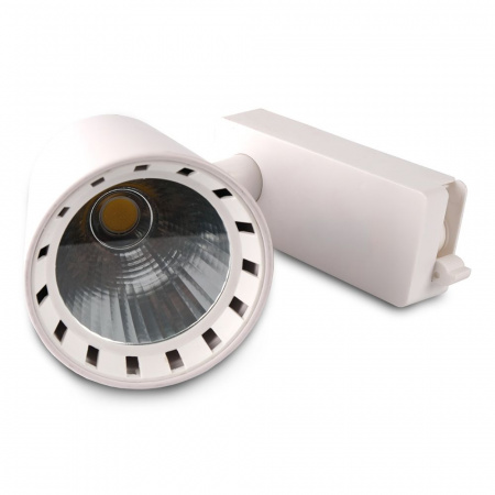 5010574 Светильник светодиодный трековый на шинопровод ДПО- 15w 4000K 24 град. WH (белый) IP40 JazzWay 