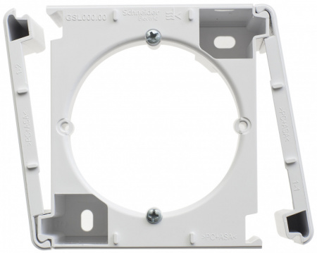 GSL000100 GLOSSA Коробка для наружного монтажа белая Systeme Electric 