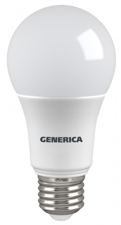 Лампа светодиодная A60 груша 11Вт 230В 6500К E27 ПРОМО GENERICA IEK LL-A60-11-230-65-E27-G