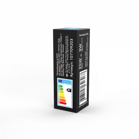 Лампа светодиодная LED 3 Вт 240 Лм 4100К белая G9 капсула 220 В силикон Black GAUSS 107709203