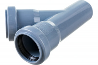 Тройник канализационный 45 град. 40 Ostendorf 111200