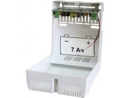 34 Источник вторичного электропитания СКАТ-1200Б пластиковый под АКБ 7А/ч Бастион 