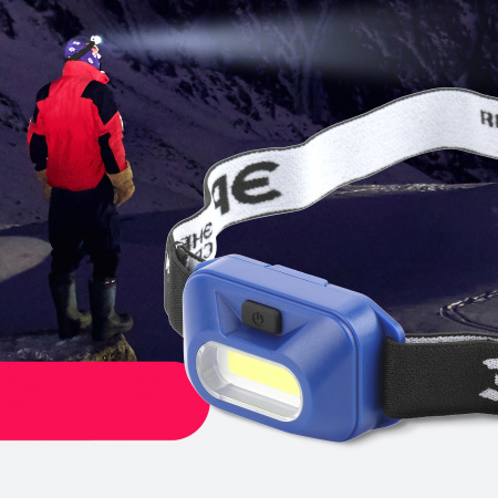 Б0052749 Фонарик кемпинговый на батарейках 3хААА, ударопрочный, 3 режима GB-707 Атлант ЭРА 