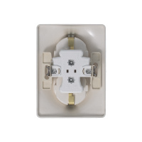 GLOSSA розетка двойная с заземлением в сборе платина Systeme Electric GSL001224