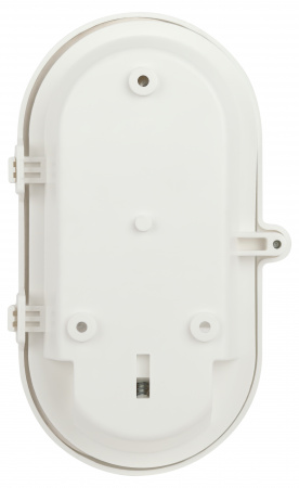 Б0052015 Светильник с решеткой Евро пластик/стекло IP53 E27 max 60Вт 184х115х90 овал белый НБП 01-60-002 ЭРА 