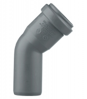 Отвод канализационный 32х45 град. Ostendorf 110120