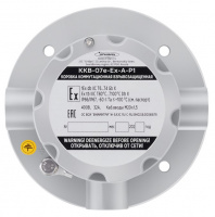 Коробка коммутационная взрывозащищенная           алюминиевая тройниковая ККВ-07е-Ех-А-Р1-Т-БК1, без кабельных вводов Эридан ER010000000005-0000