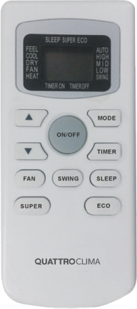 Кондиционер (Сплит-система) VN12WB, в комплекте внешний и внутренний блоки QUATTROCLIMA QV-VN12WB/QN-VN12WB e00435192