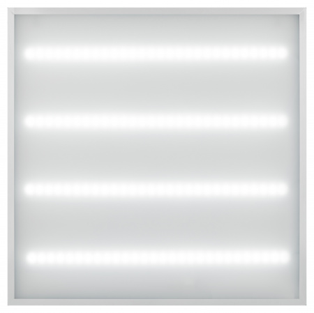 Светильник светодиодный SPO-640-3-6K-32 32Вт 6500К 3200Лм IP40 588х588х19 матовый грильято ЭРА Б0061335